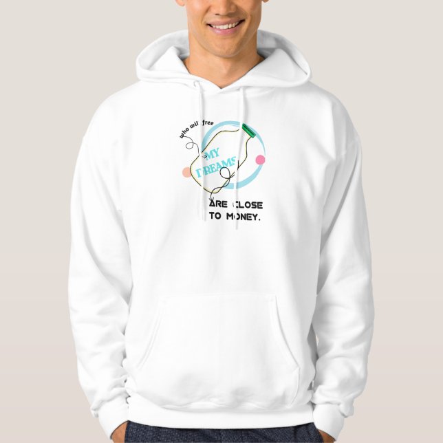 Frigör mina drömmar hoodie (Framsida)