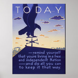 Frigör och den oberoende nationen poster