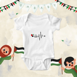 "Frigör Palestina" Flagga Hjärtats slag Pojke Flic T Shirt