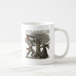 Frigör Palestina-mugg – Motståndets rötter Kaffemugg