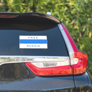 Frigör Ryssland ny flagga Klistermärken