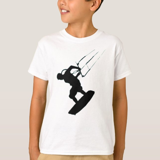 frigör stil Kiteboarding Tee (Framsida)