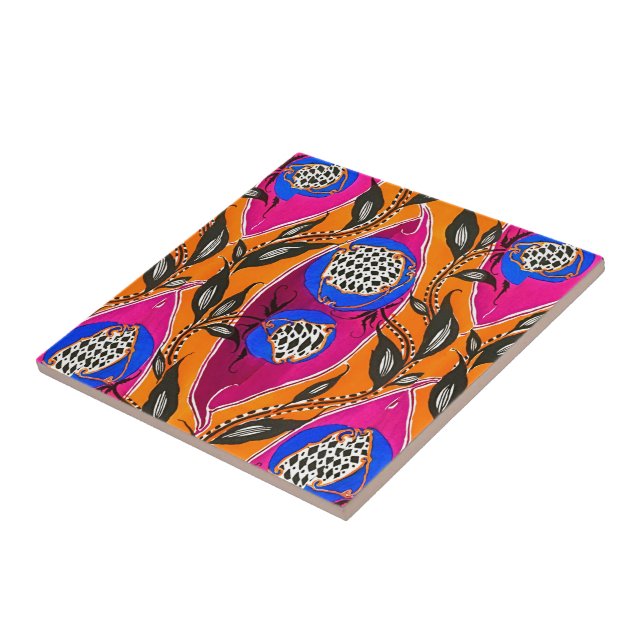 Frigöra konstens och naturens skönhet: Samarkande Kakelplatta (Sidan)