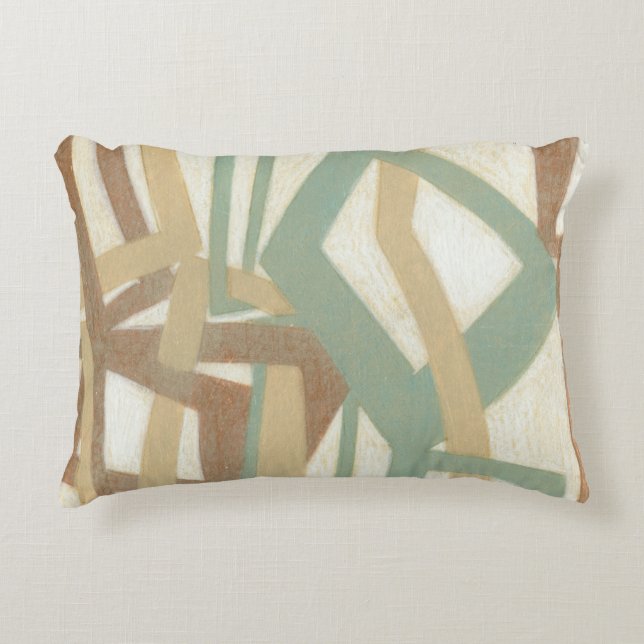 Frihandsmålning av Norman Wyatt Prydnadskudde (Framsidan)