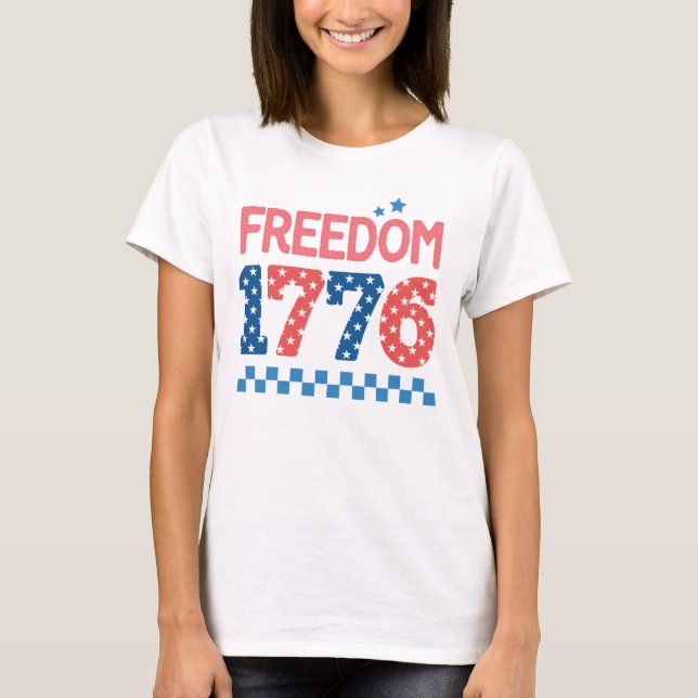 Frihet 1776 t shirt (Framsida)