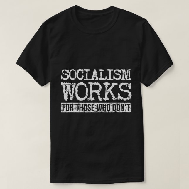 Frihet Älskare kapitalistisk antikommunistisk anti T Shirt (Design framsida)