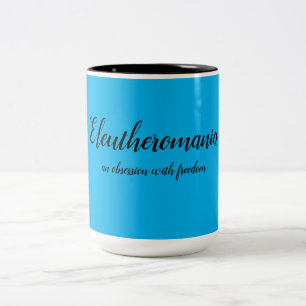 Frihet Älskare Två-Tonad Mugg