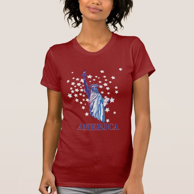 FRIHET AMERIKA T-SHIRT (Framsida)