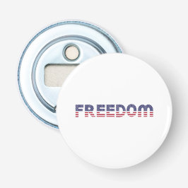 Frihet amerikansk Flagga för patrioter och liberty Flasköppnare