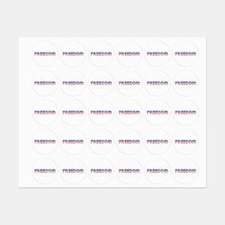 Frihet amerikansk Flagga för patrioter och liberty Klistermärke