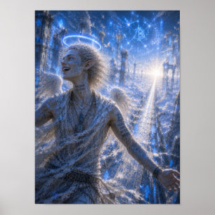 Frihet / Ängel / Endless Sky Bridge Poster
