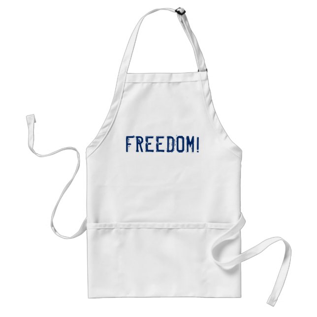 Frihet! Apron Förkläde (Framsidan)