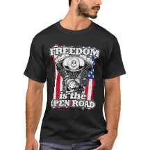Frihet är den öppna vägen mot amerikanska Biker