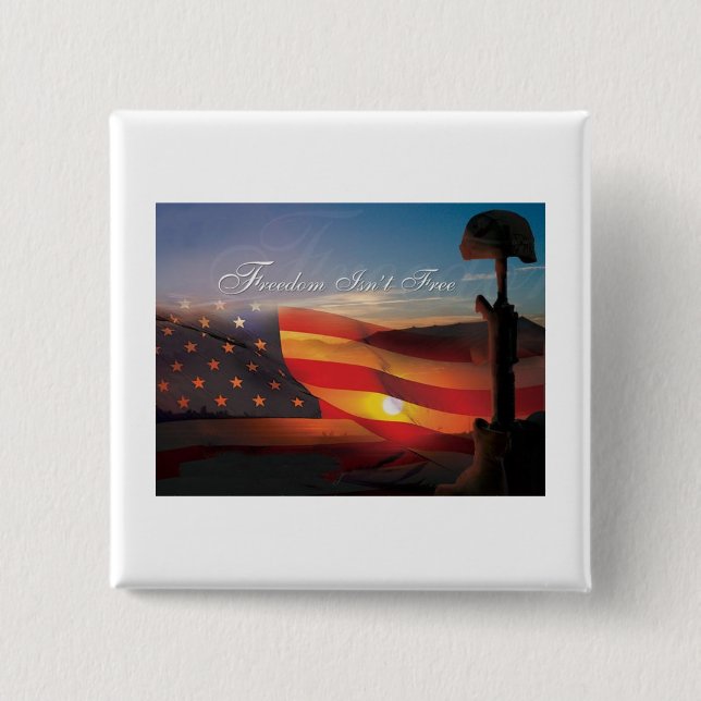 Frihet är inte fri knapp (Framsida)