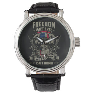 Frihet är inte fri, och frihet är inte dum armbandsur