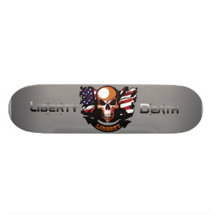 Frihet är inte fri old school skateboard bräda 18 cm
