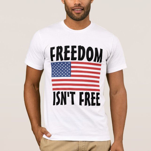 FRIHET ÄR INTE FRIA T-SHIRTS (Framsida)