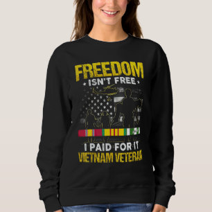 Frihet är inte gratis jag betalade för det Vietnam T Shirt