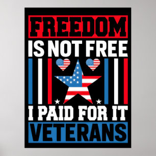 Frihet är inte gratis – Tack, veteraner, 2025, Poster