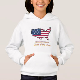 Frihet är makt Barn Hoodie T Shirt