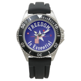 Frihet är nödvändigt armbandsur