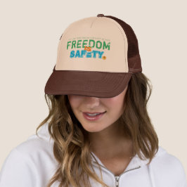 Frihet är säkerhet T-Shirt Keps
