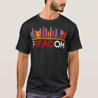 Frihet att läsa t shirt