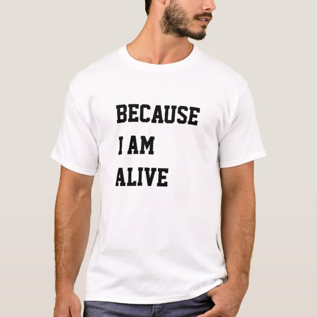 Frihet att leva Shirt T (Framsida)