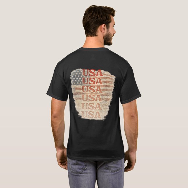 FRIHET ATT SE USA T SHIRT (Hel baksida)