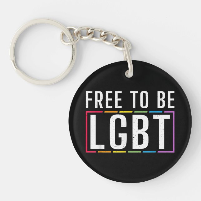 Frihet att vara HBT Bisexual Lesbisk Gay pride (Framsidan)