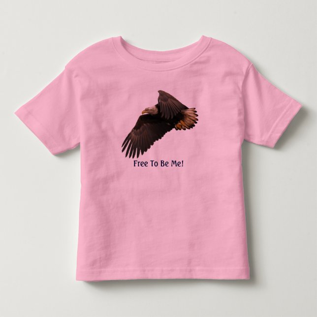 FRIHET ATT VARA JAG FATTAR Örn Kids Shirt T-shirt (Framsida)