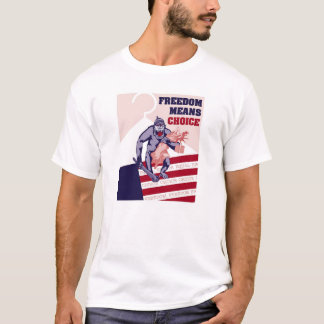 Frihet betyder prima 1 t-shirt