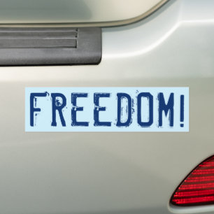 FRIHET! Bumper Sticker Bildekal