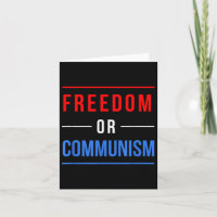 Frihet eller kommunism - ett lustigt val 2024