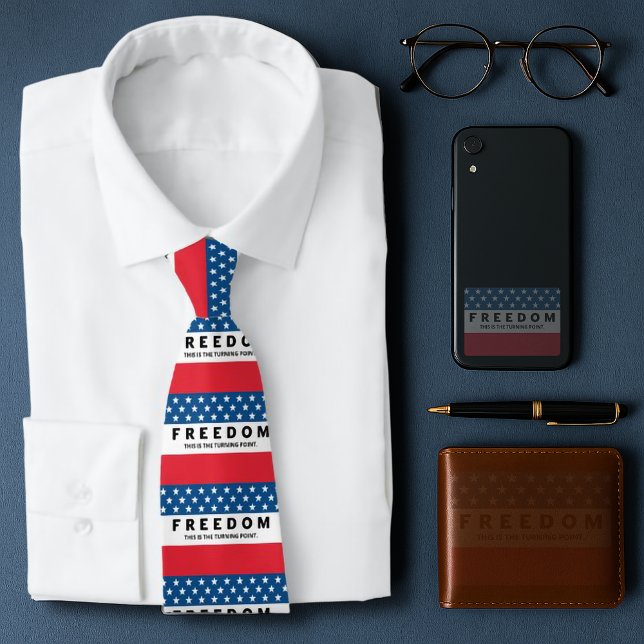 Frihet en sann patriot slips (Skapare uppladdad)