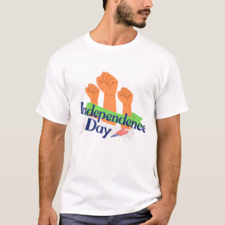 Frihet, enhet & patriotisk stolthet konstverk t shirt