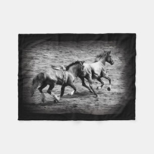 Frihet - Equine Art Fleece Blanket
