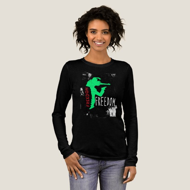 Frihet. FM01A 🕺  T Shirt (Hel framsida)