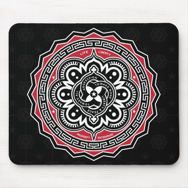 Frihet för all Mousepad Musmatta (Framsidan)