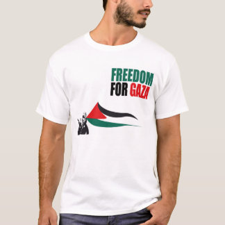 Frihet för den Gaza T-tröja T-shirt