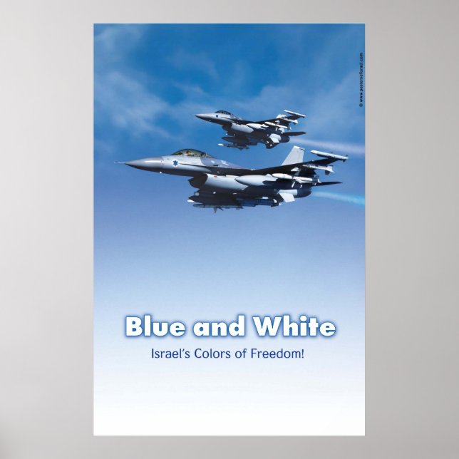 Frihet för den israeliska Luft-styrkan Poster (Framsidan)