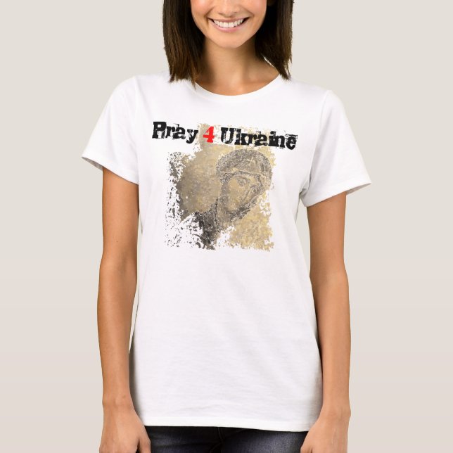 Frihet för Euromaidan Pray 4 Ukraina Tröja (Framsida)
