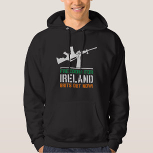 Frihet för Irland! Sweatshirt Med Luva