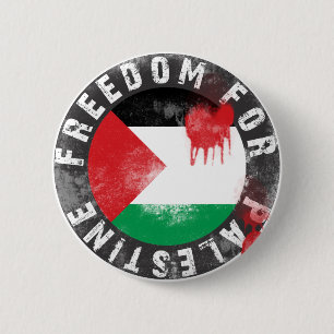 Frihet för Palestina Knapp