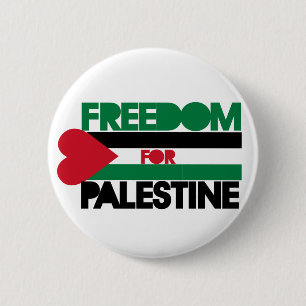 Frihet för Palestina Knapp