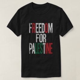 Frihet för Palestina T Shirt