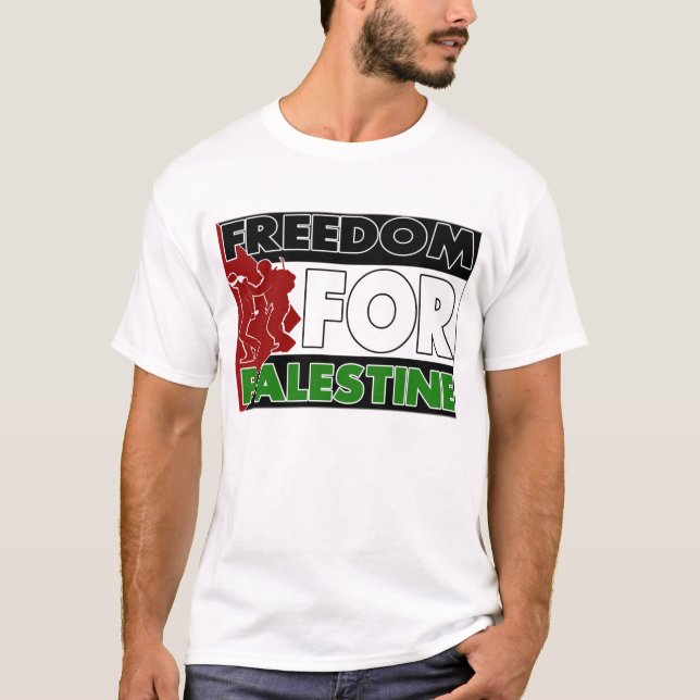 Frihet för Palestina Tee (Framsida)