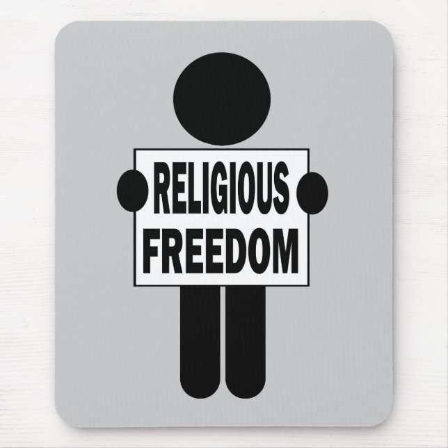 Frihet för religiösa musmatta (Framsidan)