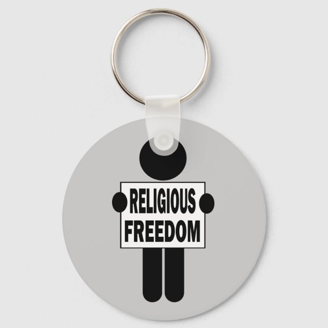 Frihet för religiösa nyckelring (Framsida)