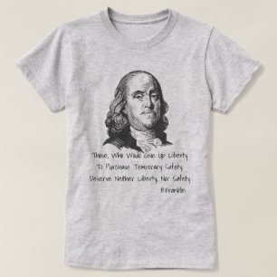 Frihet för säkerhet t shirt